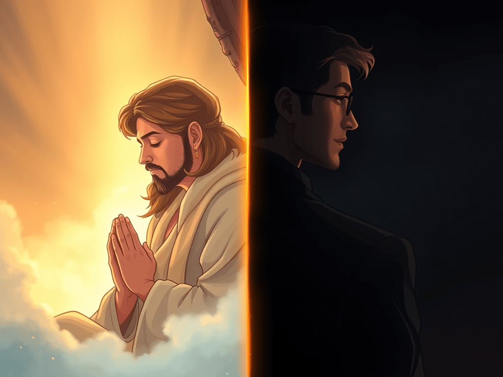 Question 41: WHAT IS THE DIFFERENCE BETWEEN THOSE WHO BELIEVE IN DIVINE INTERVENTION AND THOSE WHO RELY ENTIRELY ON THEIR OWN&nbsp;MERIT?